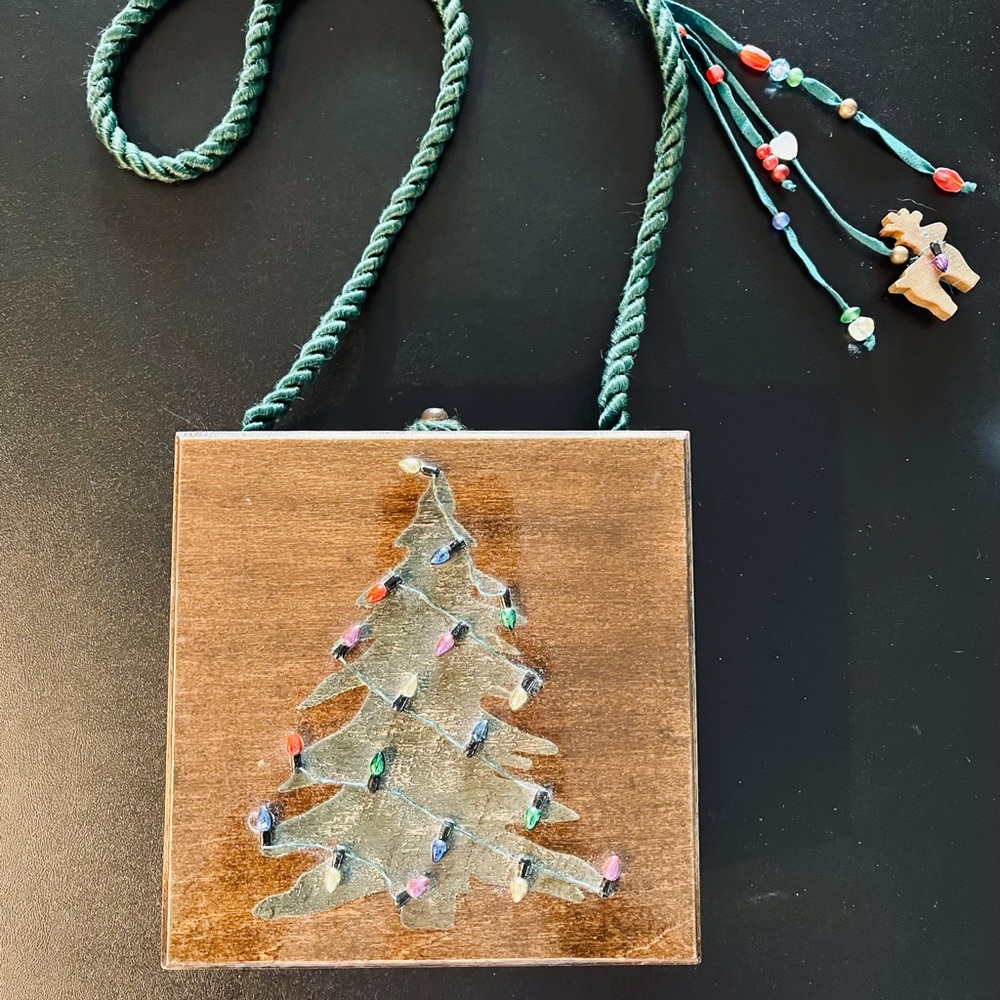 Christmas Handmade Cigar Box Purse / Custom Design